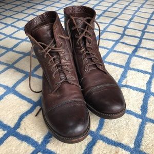 Frye riding/combat boots